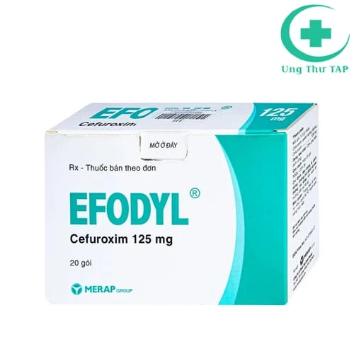 Efodyl 125mg - Thuốc điều trị viêm đường hô hấp hiệu quả
