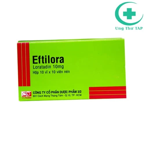Eftilora 10mg F.T.Pharma - Thuốc điều trị viên mũi dị ứng