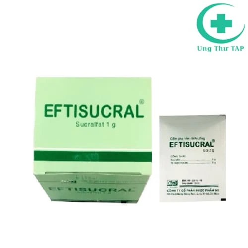 Eftisucral 1000mg/2g F.T.Pharma - Thuốc điều trị loét dạ dày