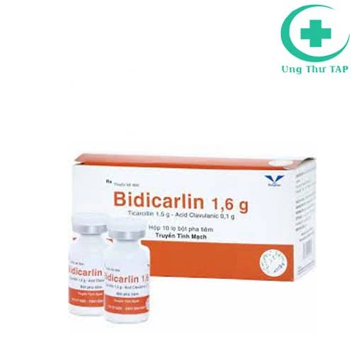 Bidicarlin 1,6g - Thuốc điều trị nhiễm khuẩn đường hô hấp