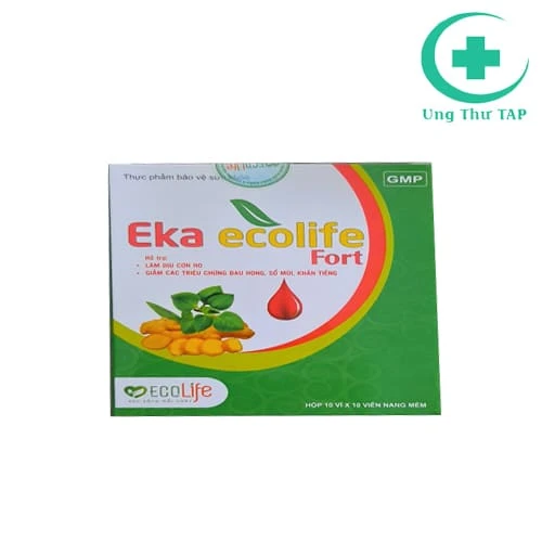 Eka Ecolife Fort - Sản phẩm giúp điều trị ho, cảm cúm hiệu quả