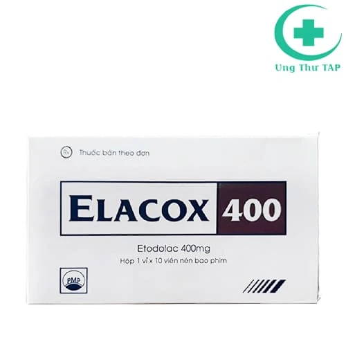 Elacox 400 Pymepharco - Thuốc điều trị thoái hóa khớp