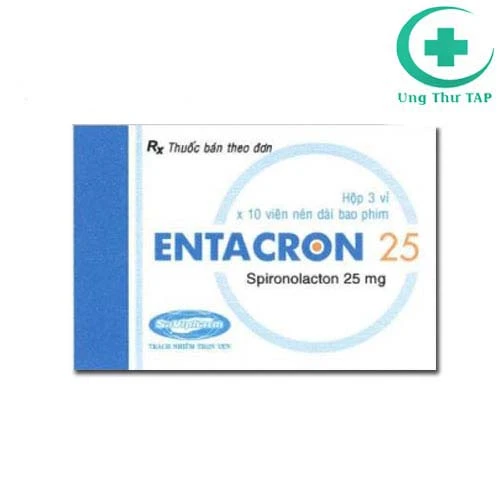 Entacron 25 - Thuốc điều trị tăng aldosteron