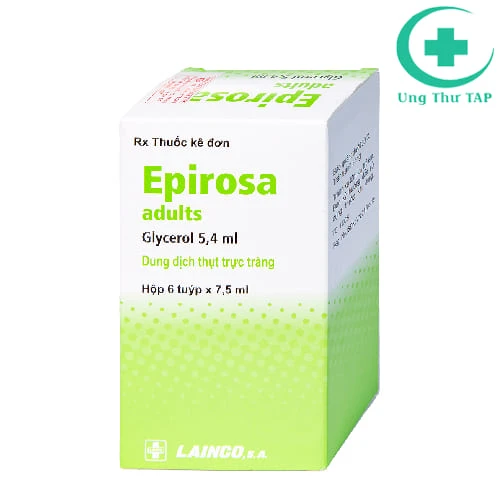 Epirosa Adults Lainco - Thuốc điều trị táo bón tại chỗ hiệu quả