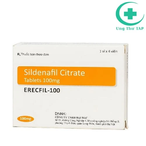 Erecfil 100mg Stallion - Thuốc rối loạn cương dương của Ấn Độ