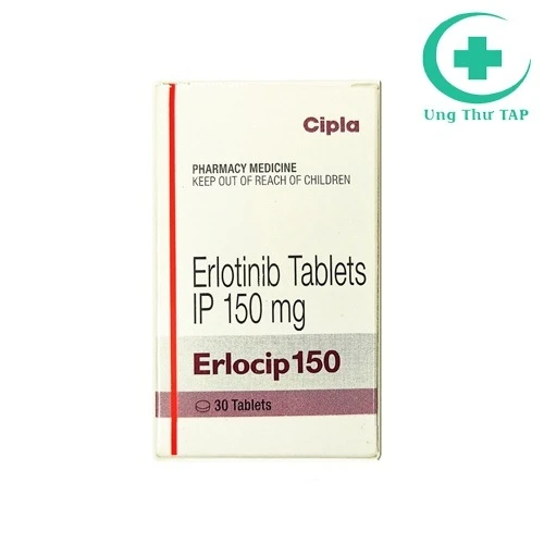 Erlocip 150mg - Thuốc điều trị ung thư phổi, tuyến tụy hiệu quả