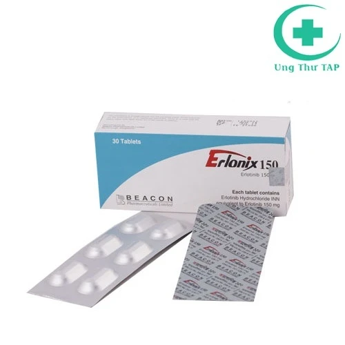 Erlonix 150mg - Thuốc điều trị ung thư phổi, tuyến tụy của Beacon