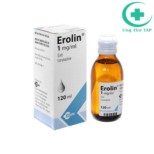 Erolin - Thuốc điều trị viêm mũi dị ứng và mề đay hiệu quả