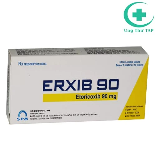 Erxib 90 - Thuốc điều trị viêm xương khớp hiệu quả của SPM
