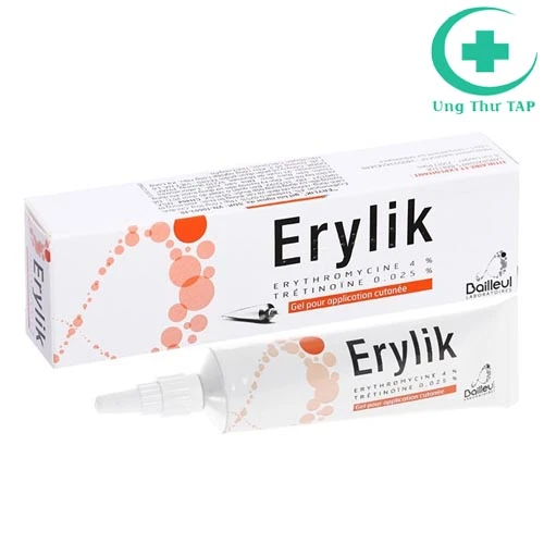 Erylik - Thuốc gel bôi trị mụn trứng cá hiệu quả của Pháp 