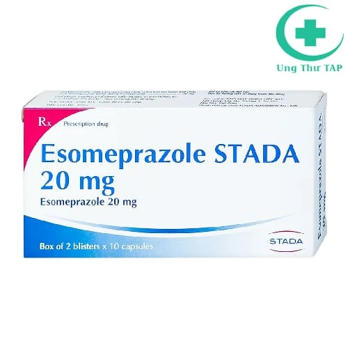 Esomeprazol Stada 20mg - Điều trị trào ngược dạ dày - thực quản