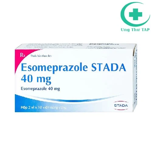 Esomeprazol Stada 40mg - Điều trị trào ngược dạ dày - thực quảnợc dạ dày - thực quản