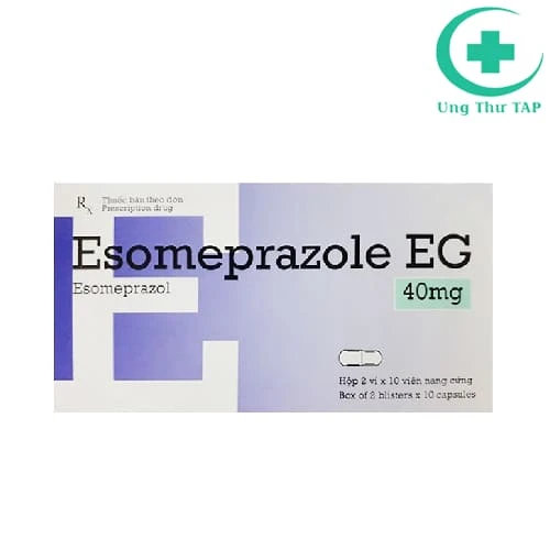 Esomeprazole EG 40mg Pymepharco - Điều trị trào ngược dạ dày