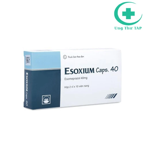 Esoxium Caps. 40 Pymepharco (viên nang) - Thuốc điều trị trào ngược dạ dày