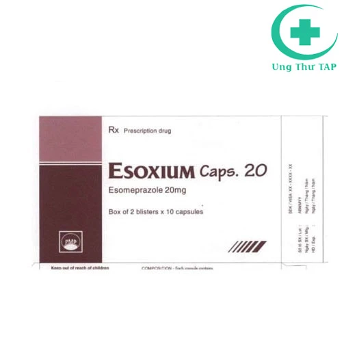 Esoxium Caps. 20 - Thuốc điều trị viêm loét dạ dày - tá tràng