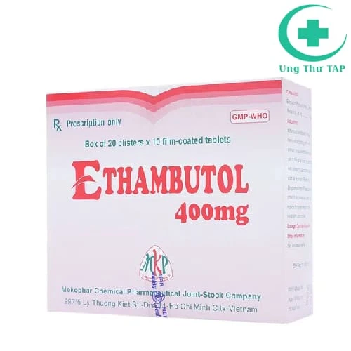 Ethambutol 400mg Mekophar - Thuốc điều trị lao hiệu quả