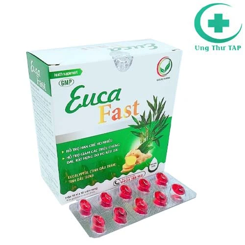 Euca Fast - Sản phẩm dùng cho người bị ho khan, ho có đờm