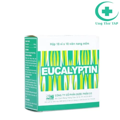 Eucalyptin 100mg F.T.Pharma - Thuốc sát trùng đường hô hấp
