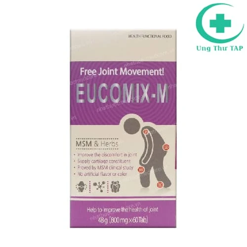 Eucomix M Suheung - Thuốc điều trị các bệnh xương khớp hiệu quả