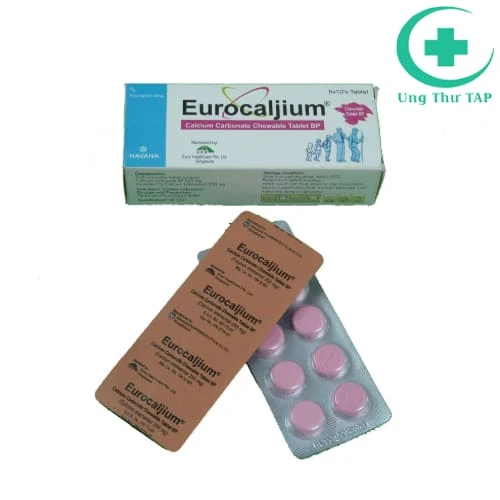 Eurocaljium 625mg Navana - Thuốc điều trị tình trạng thiếu Calci