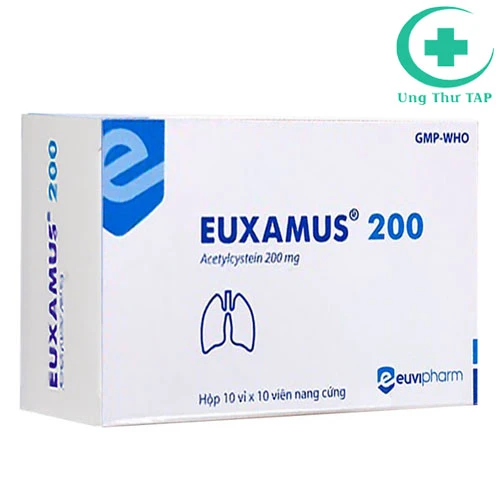 Euxamus 200 - điều trị tiêu nhày ở bệnh nhân phế quản-phổi