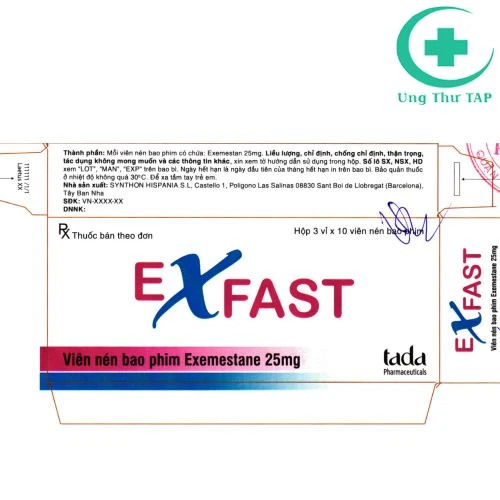 Exfast - Thuốc điều trị ung thư vú hiệu quả của Synthon 