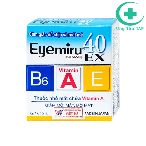 Eyemiru 40EX Nitto Medic - Thuốc nhỏ mắt của Nhật Bản