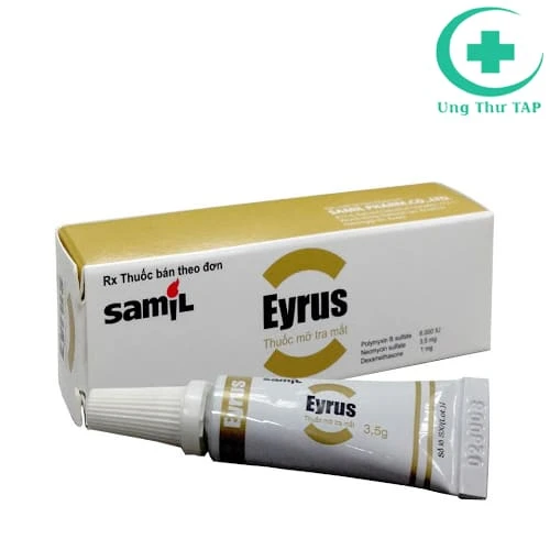 Eyrus Ophthalmic Ointment 3,5g Samil - Thuốc điều trị viêm mắt