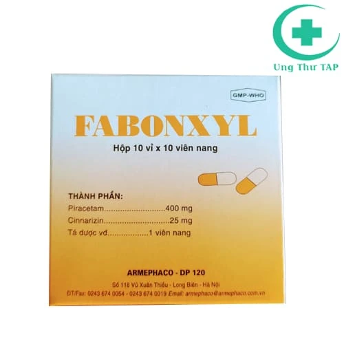 Fabonxyl Armephaco - Thuốc iều trị suy mạch não, đột quỵ