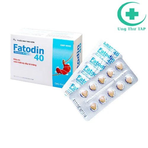 Fatodin 40 - Trị viêm loét tá tràng, trào ngược dạ dày - thực quản