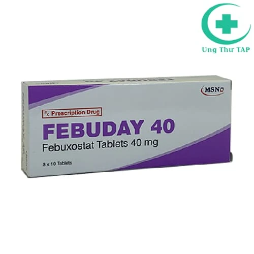 Febuday 40 MSN - Thuốc điều trị gout hiệu quả của Ấn Độ