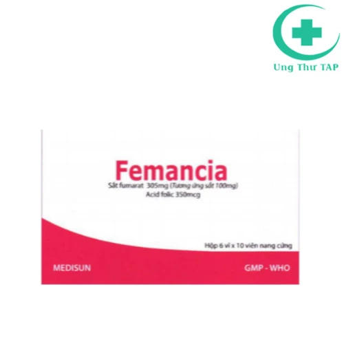 Femancia - Thuốc phòng ngừa thiếu máu trong thai kỳ
