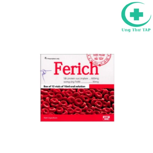 Ferich - Thuốc điều trị tình trạng thiếu sắt cho cơ thể