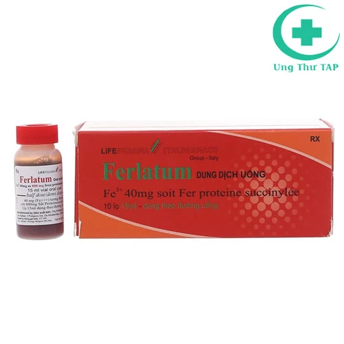 Ferlatum (Đóng gói: CIT s.r.l. - Italy) - Thuốc chữa thiếu máu