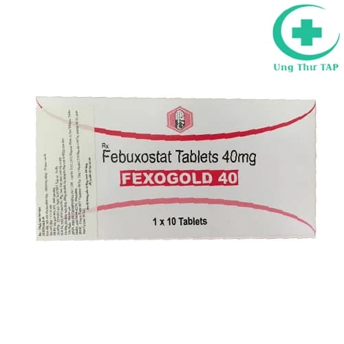 Fexogold 40mg Precise - Thuốc điều trị gout hiệu quả của Ấn Độ