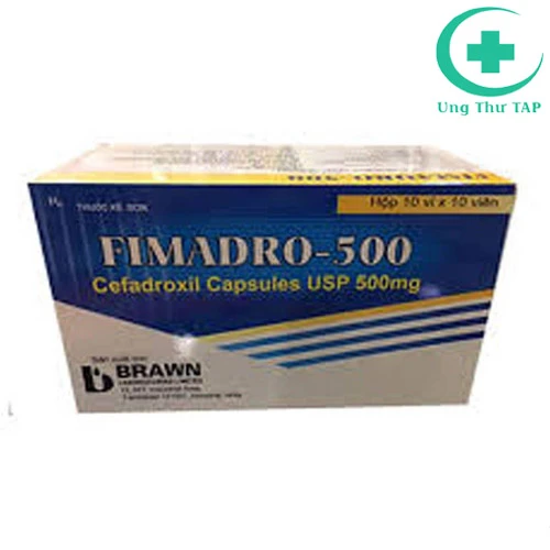 Fimadro 500mg - Thuốc điều trị nhiễm khuẩn hiệu quả của Ấn Độ