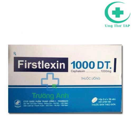 Firstlexin 1000 DT - Thuốc điều trị nhiễm khuẩn hiệu quả của TW1