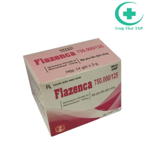 Flazenca 750.000/125 Dopharma (viên) - Trị nhiễm trùng răng miệng