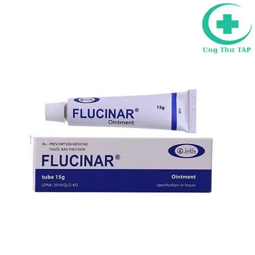 Flucinar 15g - Thuốc điều trị viêm, ngứa và dị ứng ở da