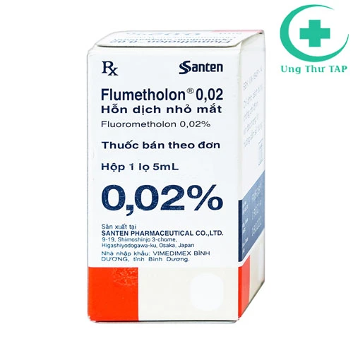 Flumetholon 0,02 - Thuốc nhỏ điều trị bệnh viêm mắt