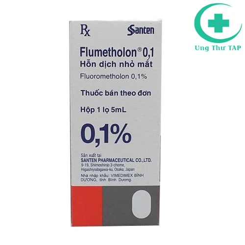 Flumetholon 0,1 - Thuốc nhỏ điều trị bệnh viêm mắt