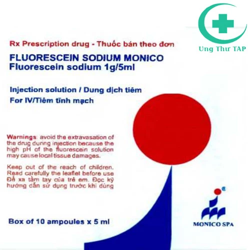 Fluorescein Sodium Monico - Thuốc dùng cho mắt