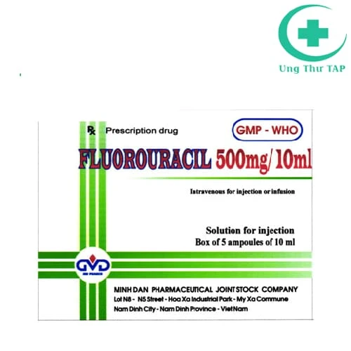 Fluorouracil 500mg/10ml MD Pharco - Thuốc chống ung thư