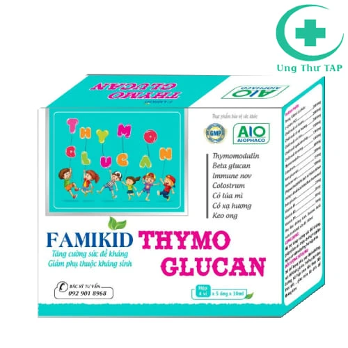 Famikid Thymo Glucan - Hỗ trợ tăng cường sức đề kháng
