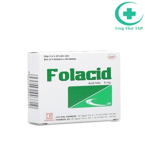 Folacid - Giúp bổ sung acid folic cho cơ thể hiệu quả