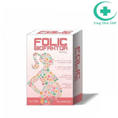 Folic Biofaktor 400mcg - Bổ sung các dưỡng chất cho bà bầu