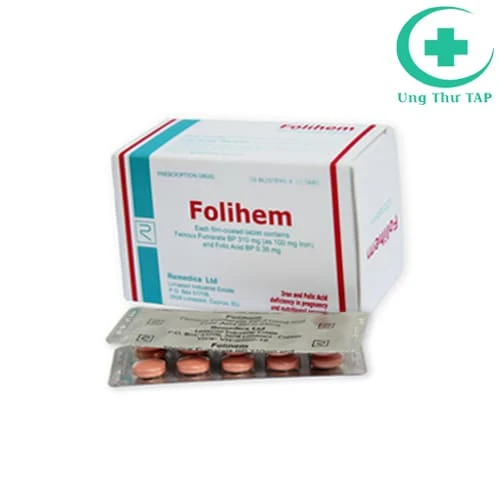 Folihem - Giúp bổ sung sắt và acid folic trong thai kỳ của Cyprus