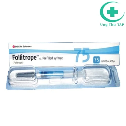 Follitrope Inj. Prefilled Syringe 75IU - Hỗ trợ rụng trứng