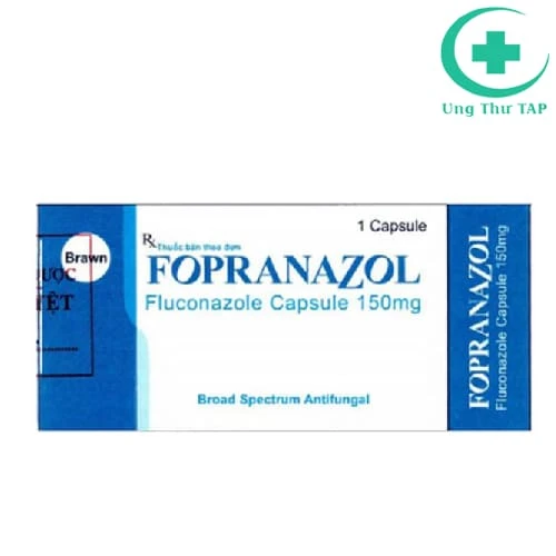 Fopranazol 150mg Brawn - Thuốc điều trị nhiễm nấm hiệu quả