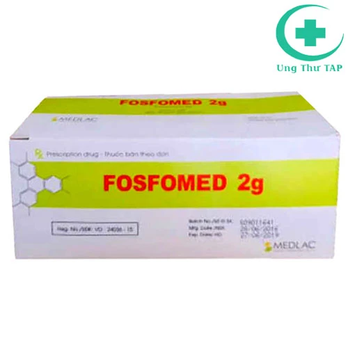 Fosfomed 2g - Thuốc điều trị nhiễm trùng do vi khuẩn hiệu quả